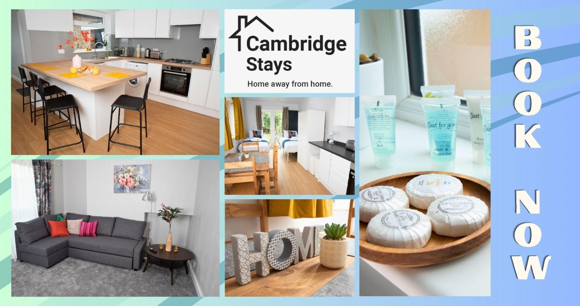 Cambridge Stays 4-5Br House-Garden-Lots Of Parking-15 Min To City-Close To Motorway Girton  Exteriör bild